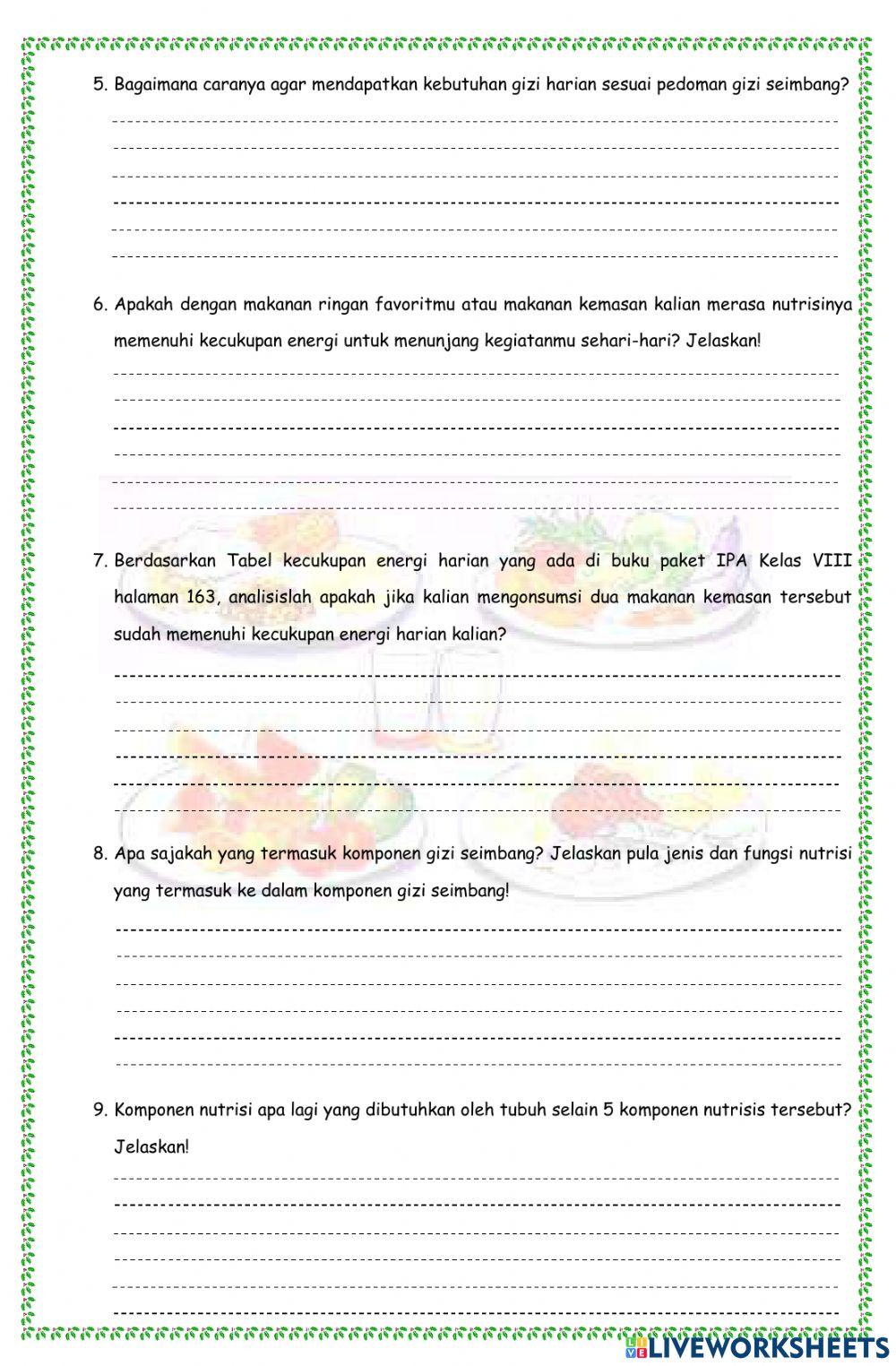 Sistem Pencernaan Makanan