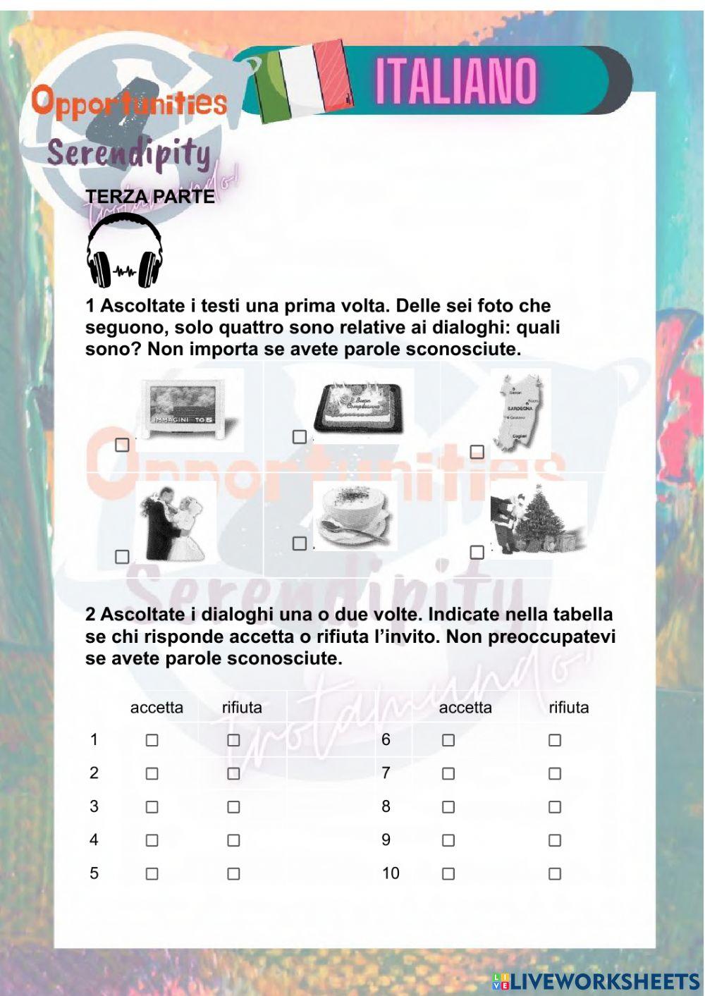 Prova di ricupero  A1