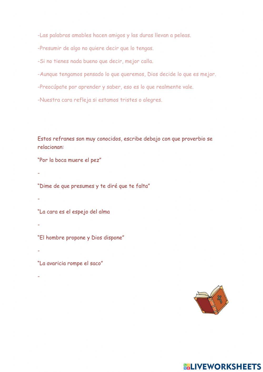 Libro de los Proverbios