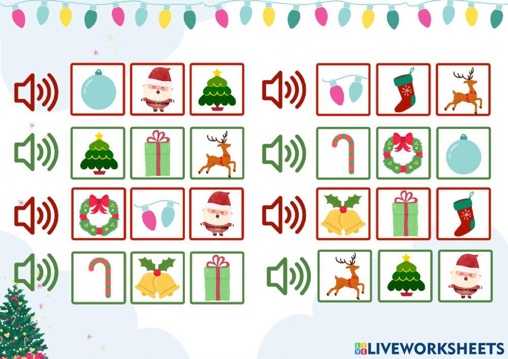 Navidad interactive exercise for Infantil | Live Worksheets