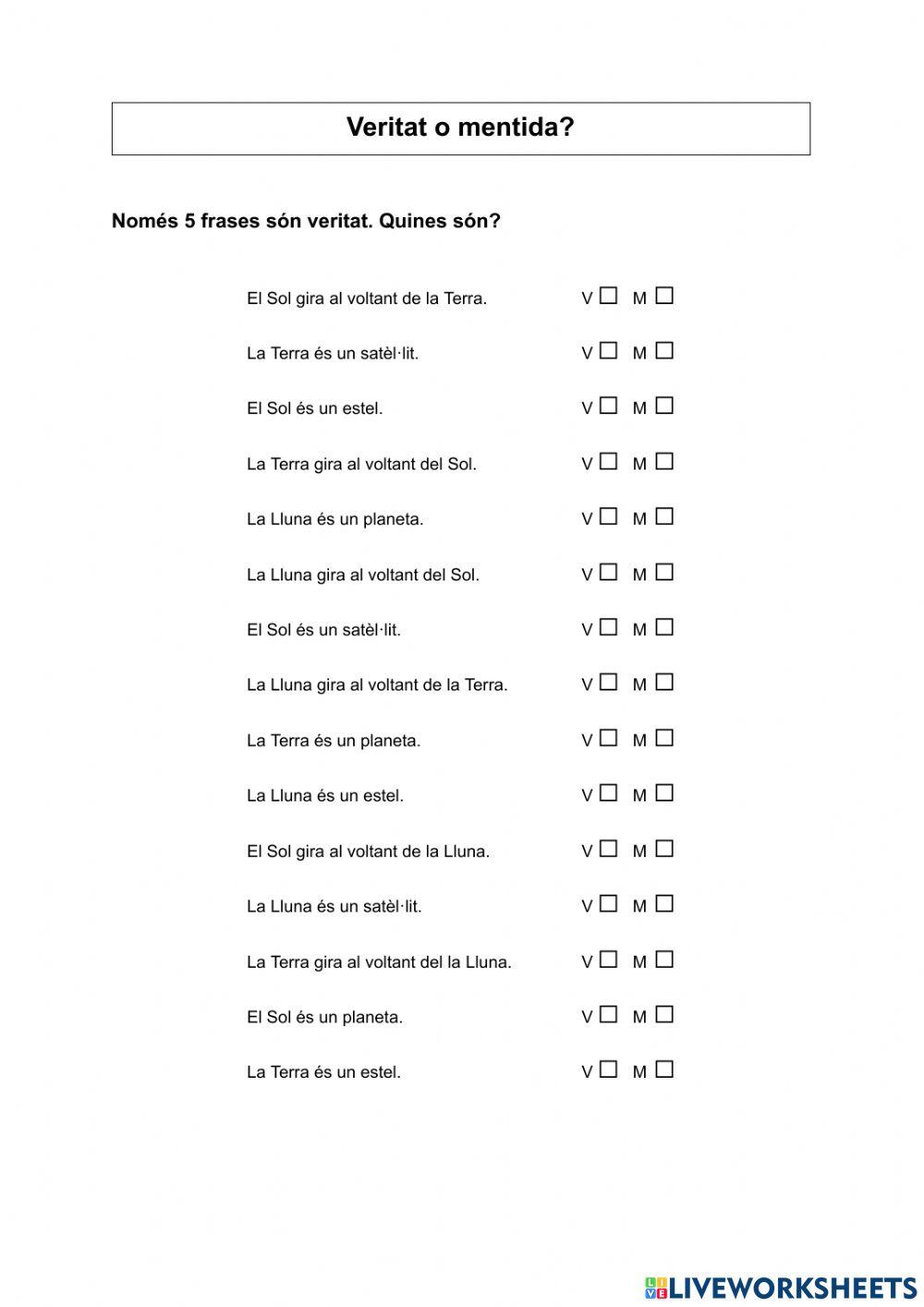 El Sol, la Terra i la Lluna