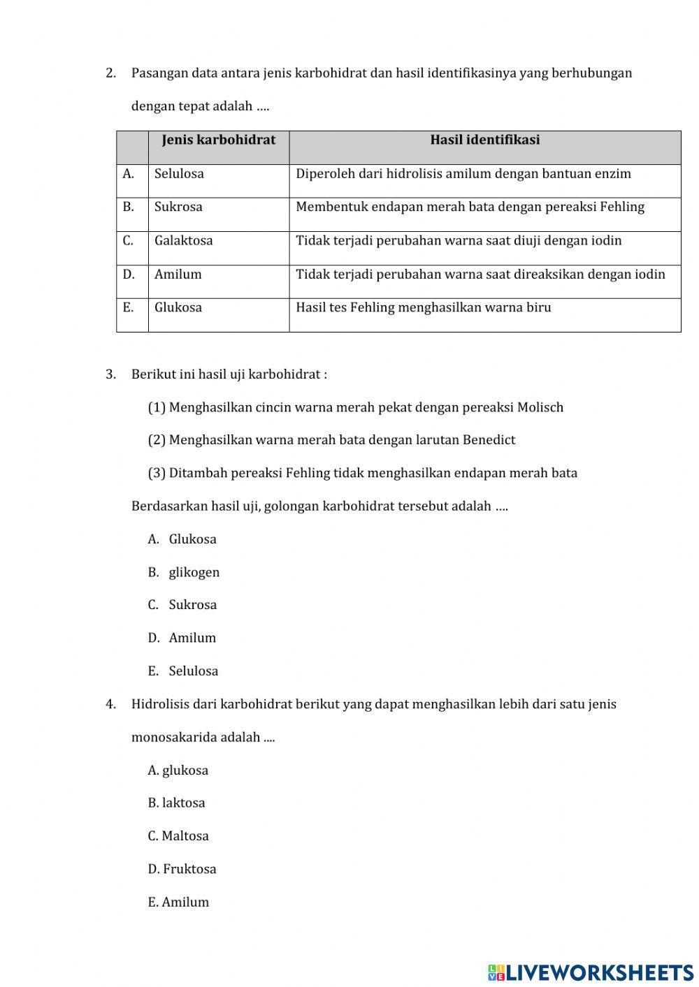 PH karbohidrat dan protein 2