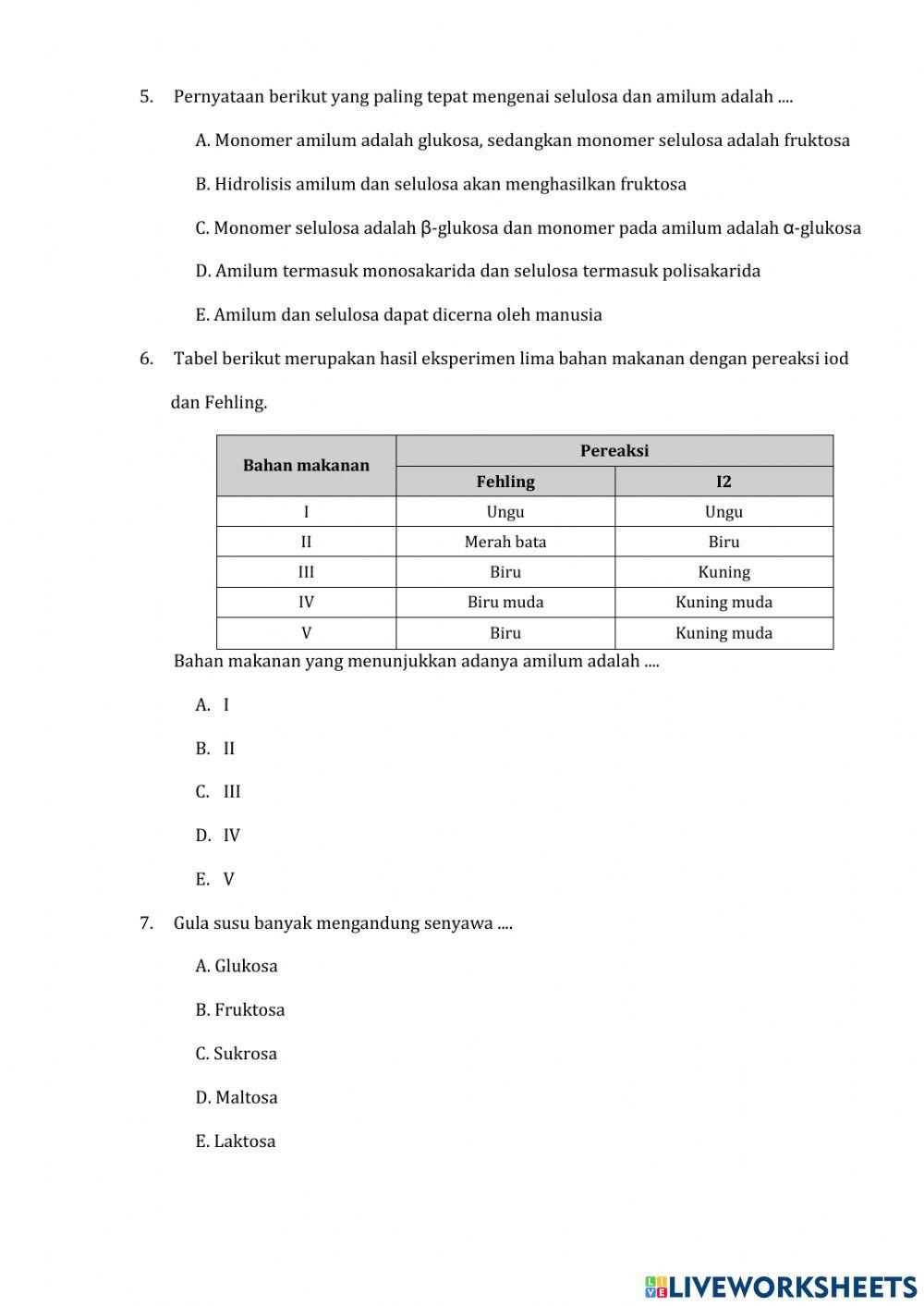 PH karbohidrat dan protein 2