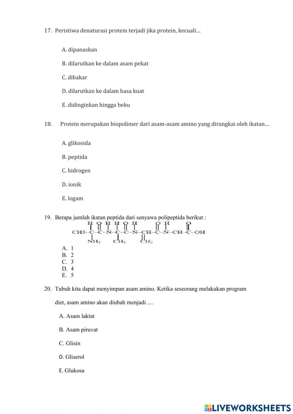 PH karbohidrat dan protein 2