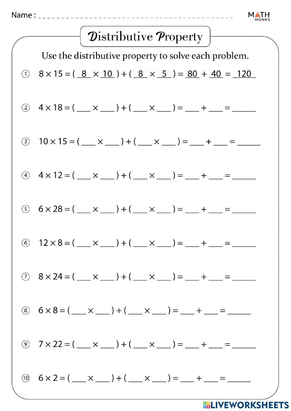 Distributive Law