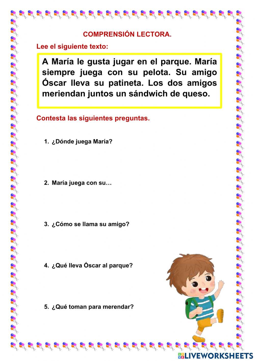 Comprensión lectora