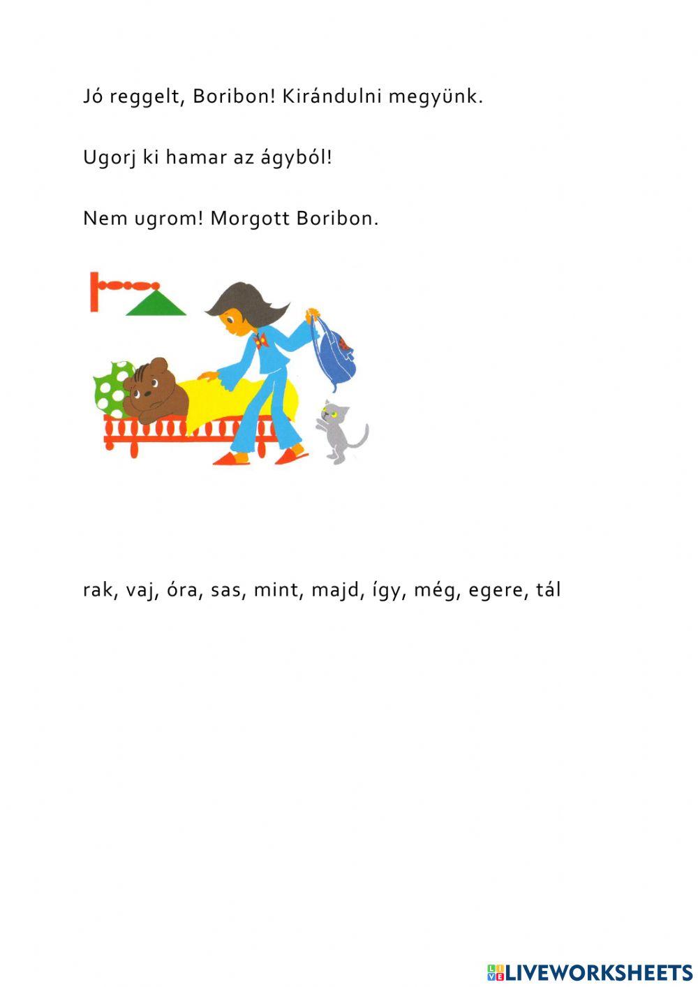 Borinon-vessző tanulása