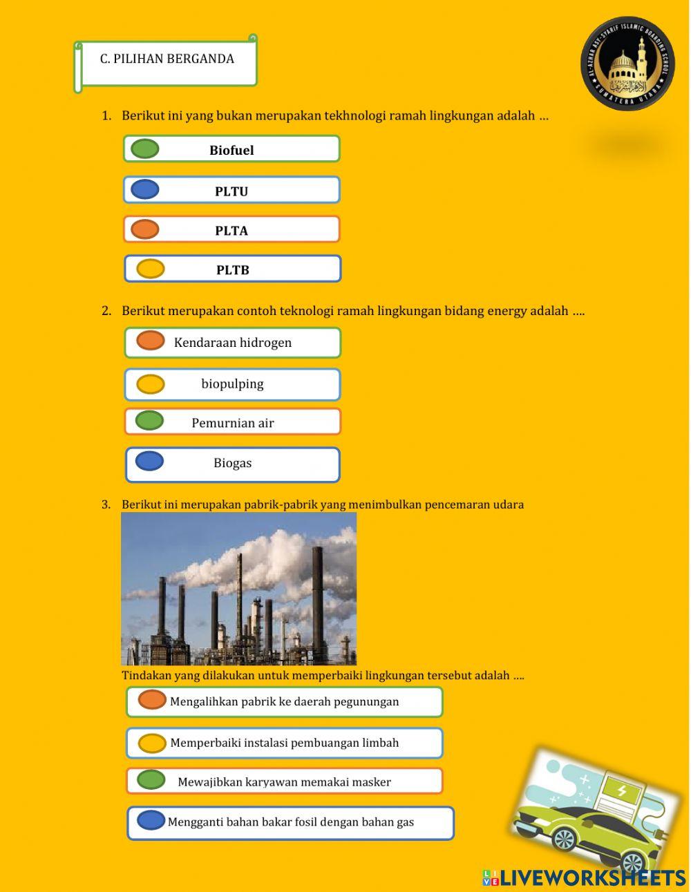Tekhnologi Ramah Lingkungan
