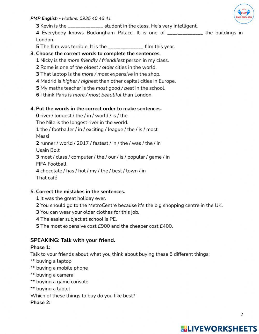 Prepare 2 - Unit 12.1