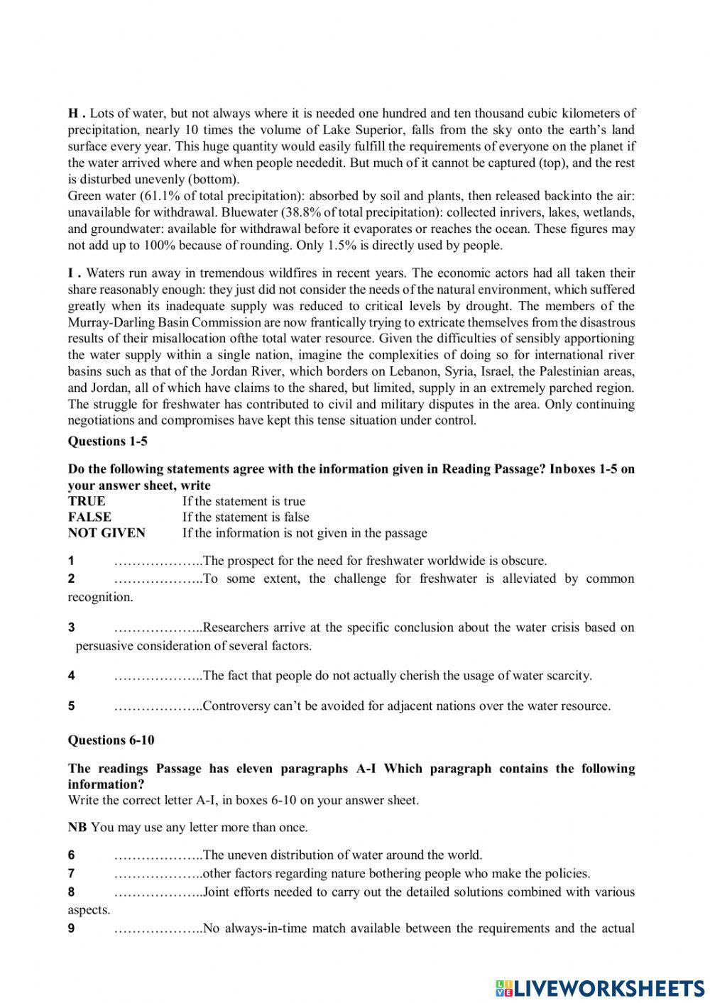 Pw3 - reading 1 - ôn giữa kì 2