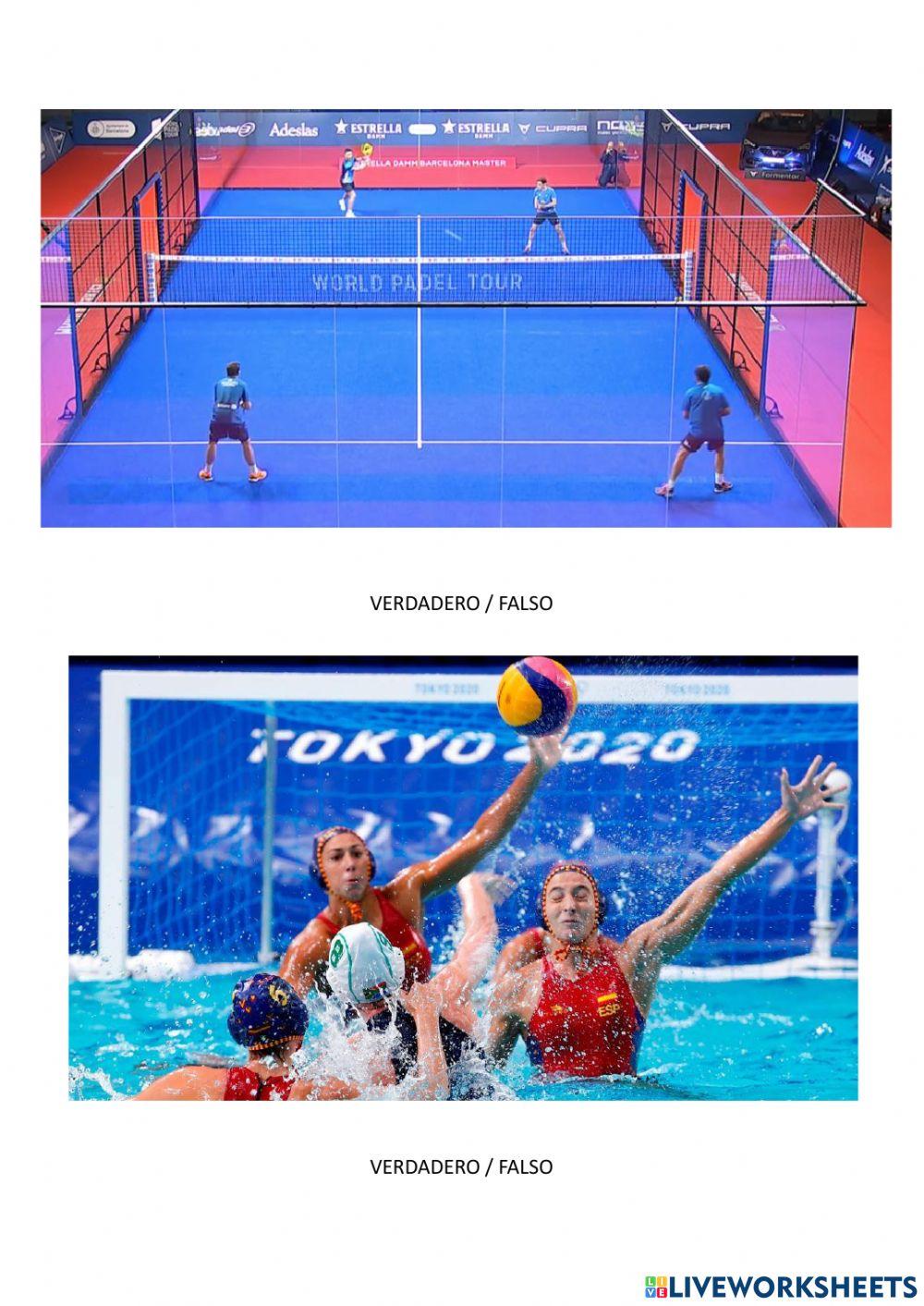 Los deportes olimpicos