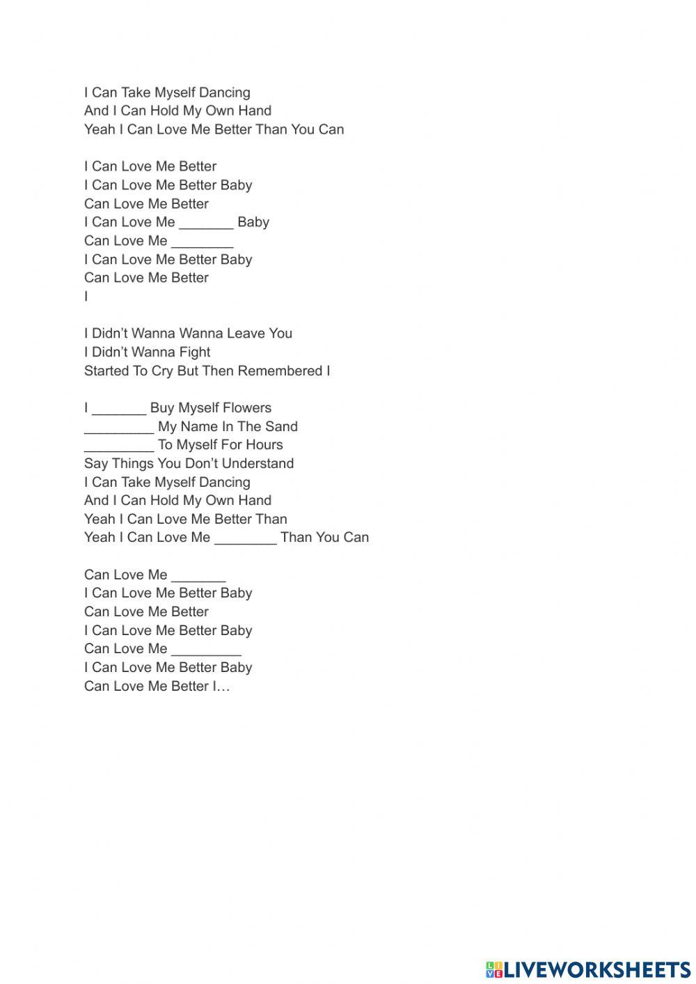 Listening with were and verbs