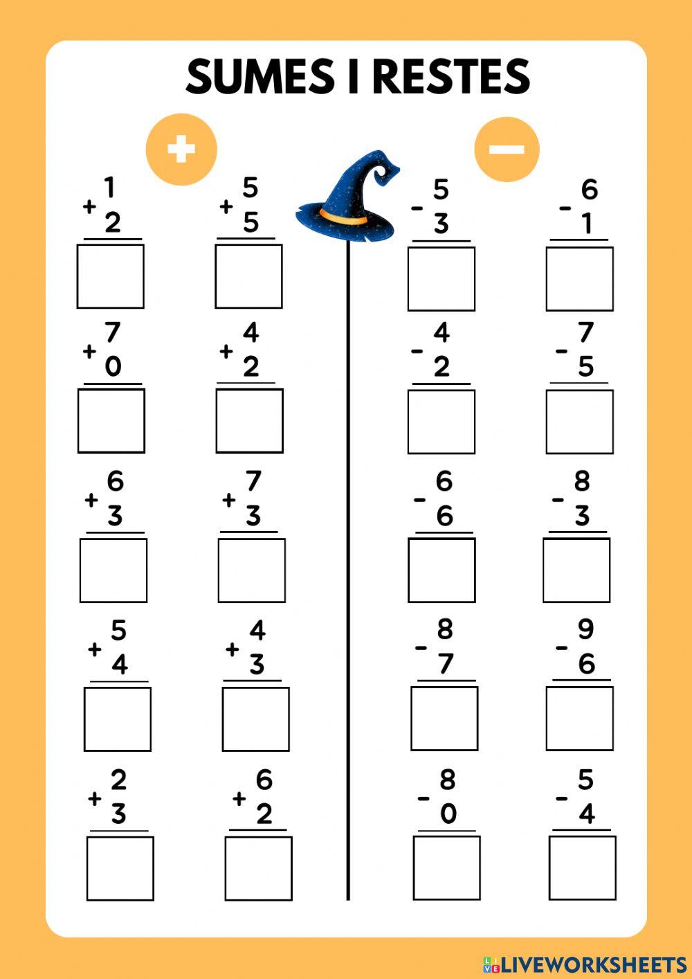 Sumes i restes