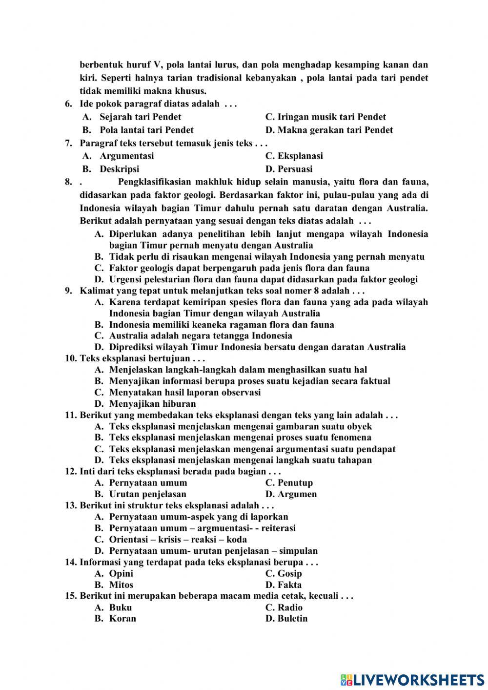 Pts bahasa indonesia tp 2022-2023