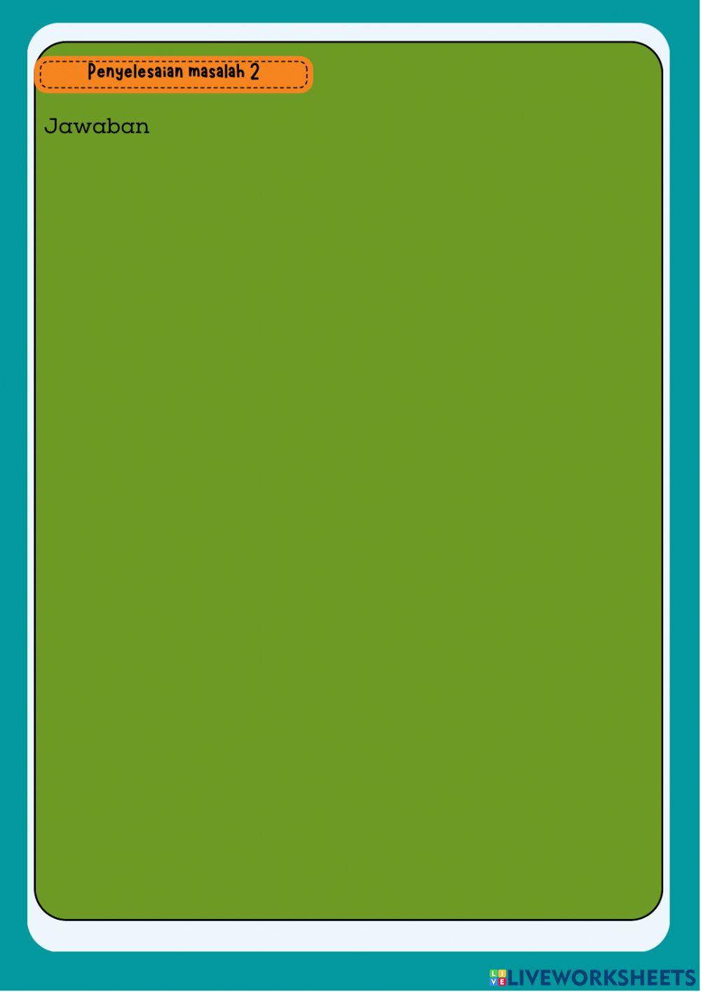 Lkpd aritmatika sosial pertemuan 6