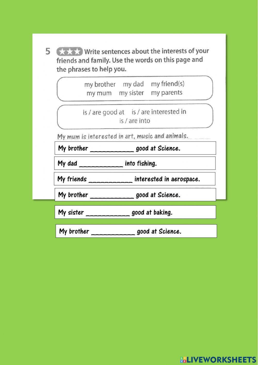 English year 5 cefr workbook  exercise 5 page 4