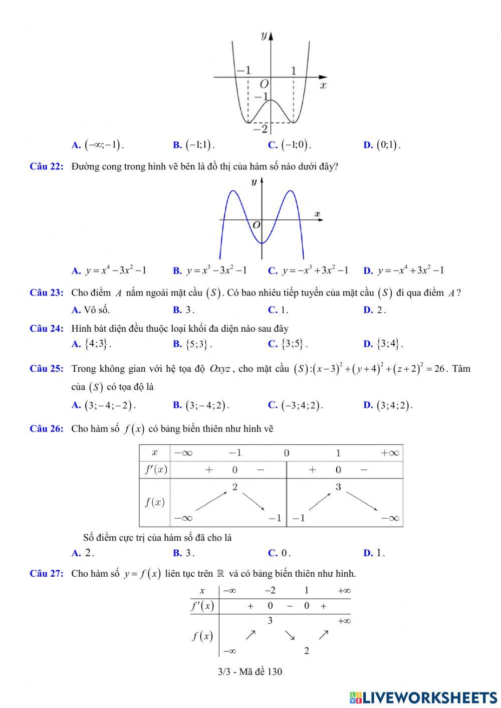 TNTHPT-MĐ-67-Đề ôn tập số 130