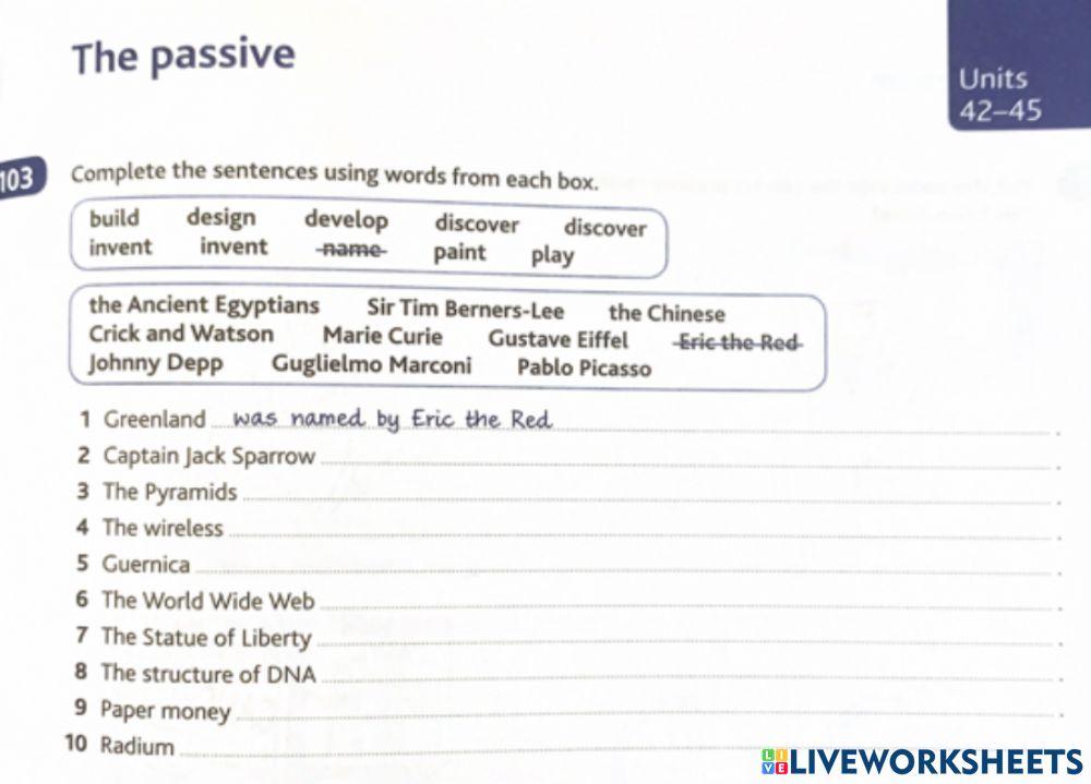 Passive unit 103 murphy advanced