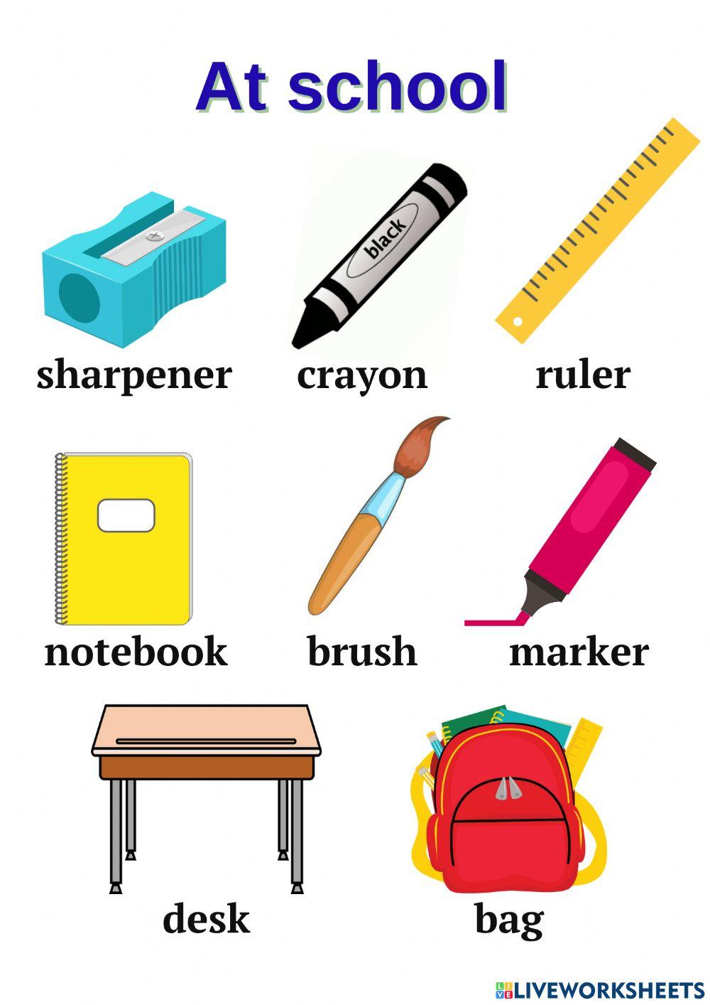 At school At school