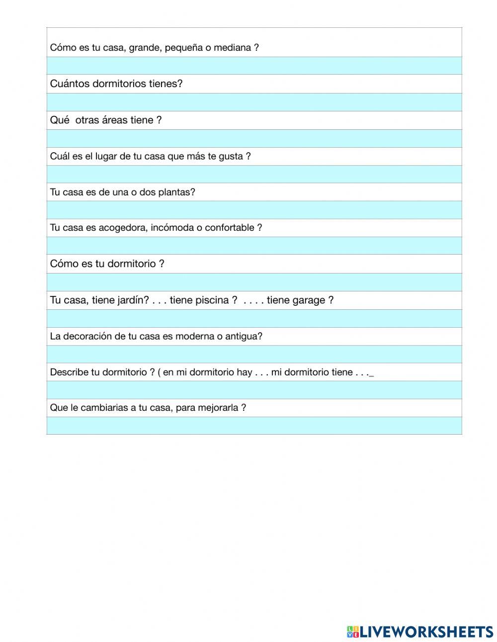 Mi Casa (descripción)