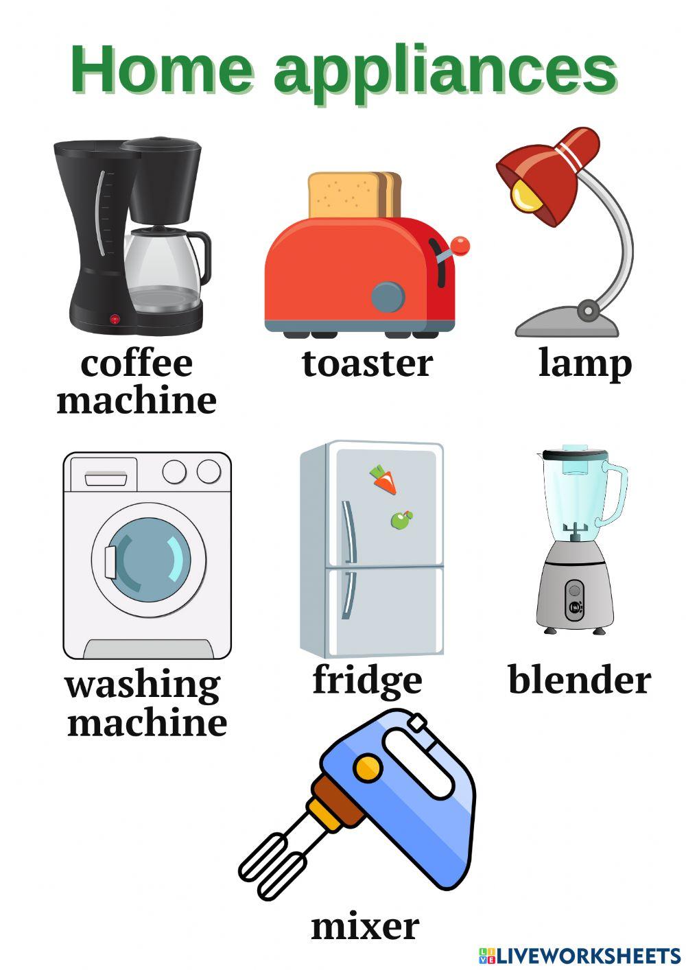 Home appliances