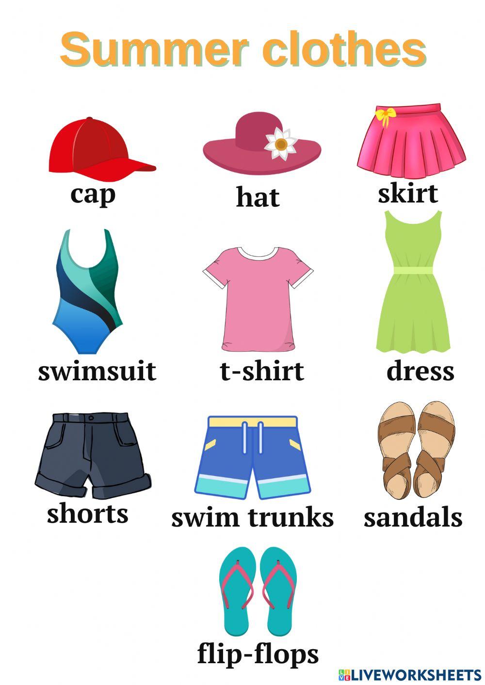 Summer clothes Summer clothes
