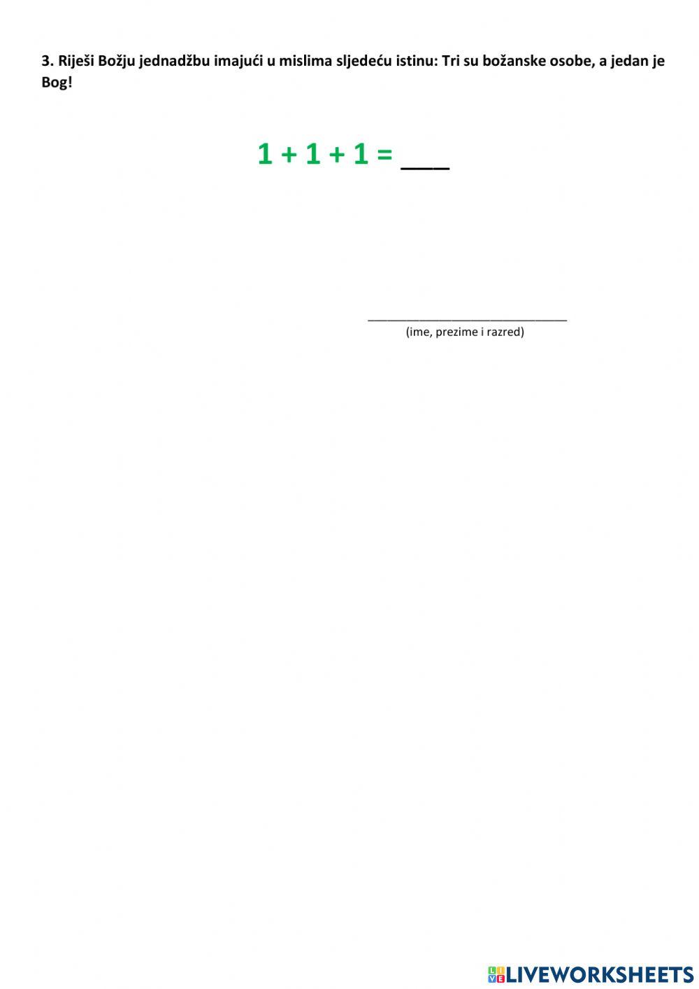 U Duhu Svetom otkrivamo Trojedinoga Boga