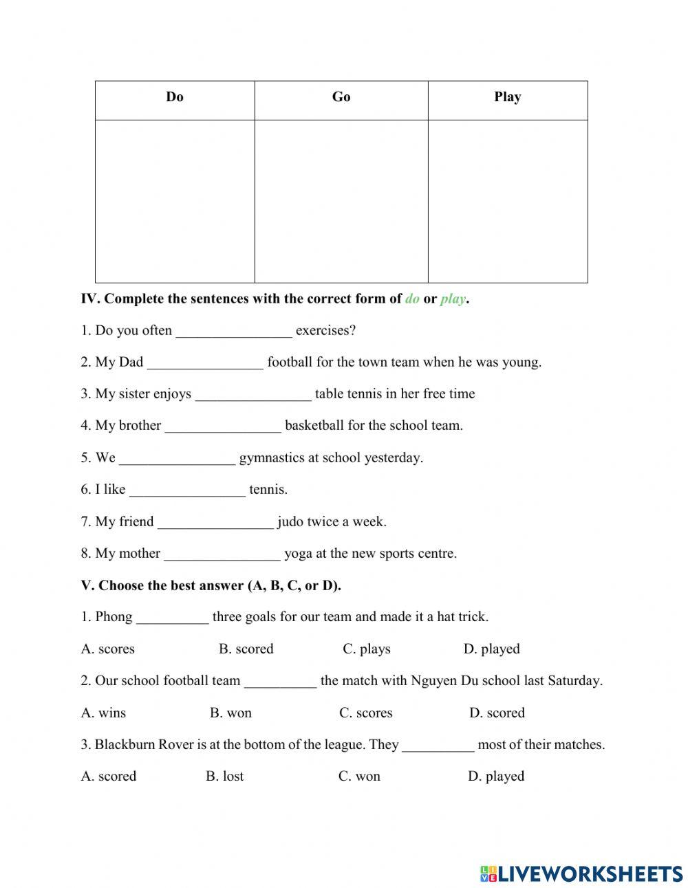 Practice test - Unit 8 - TEST 2