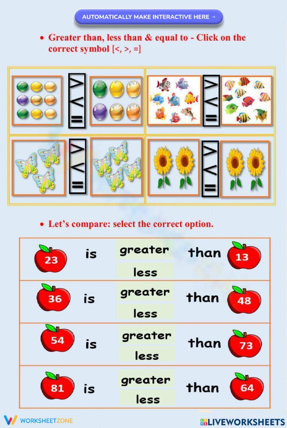 7104918 greater than less than equal to