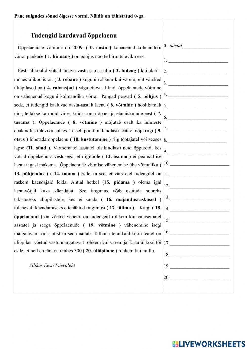 12-Kui lähete panka