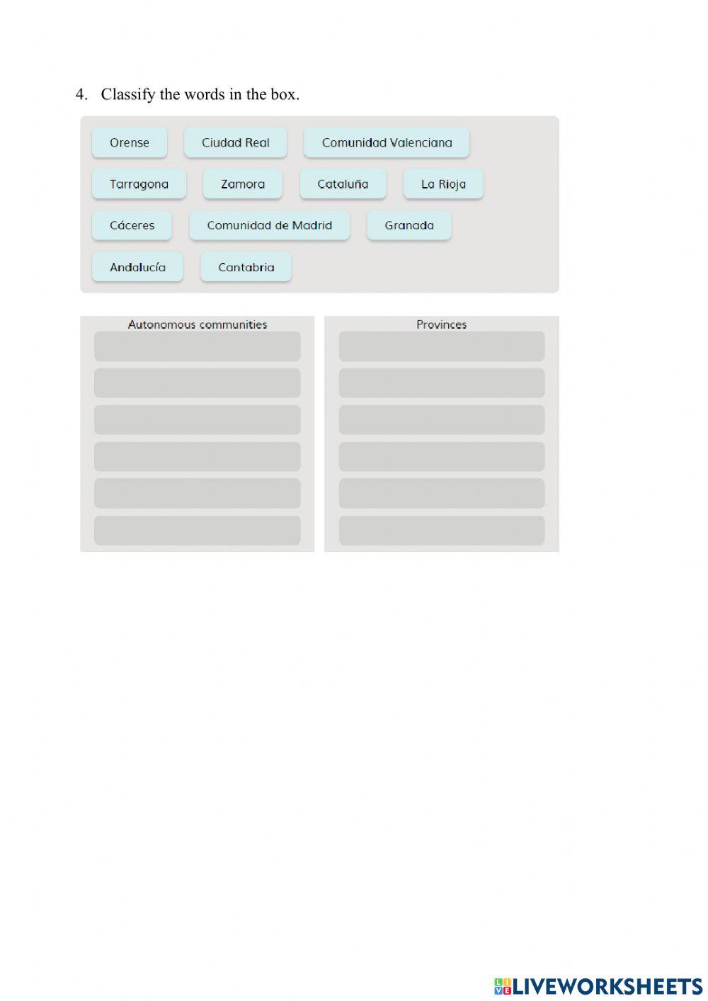 5.3 Spanish Constitution. Statute of Autonomy