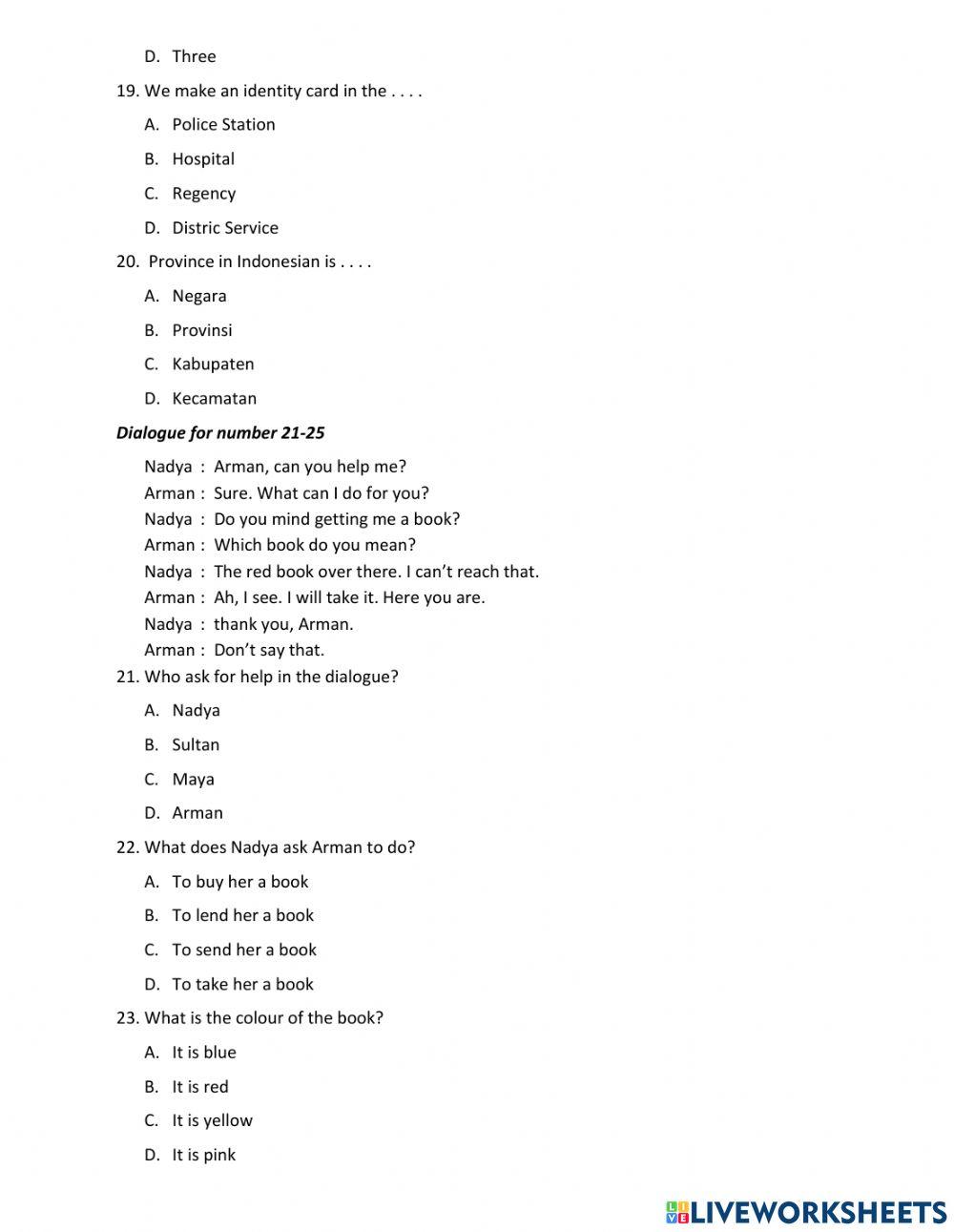 Pat big kelas 6 april 2023