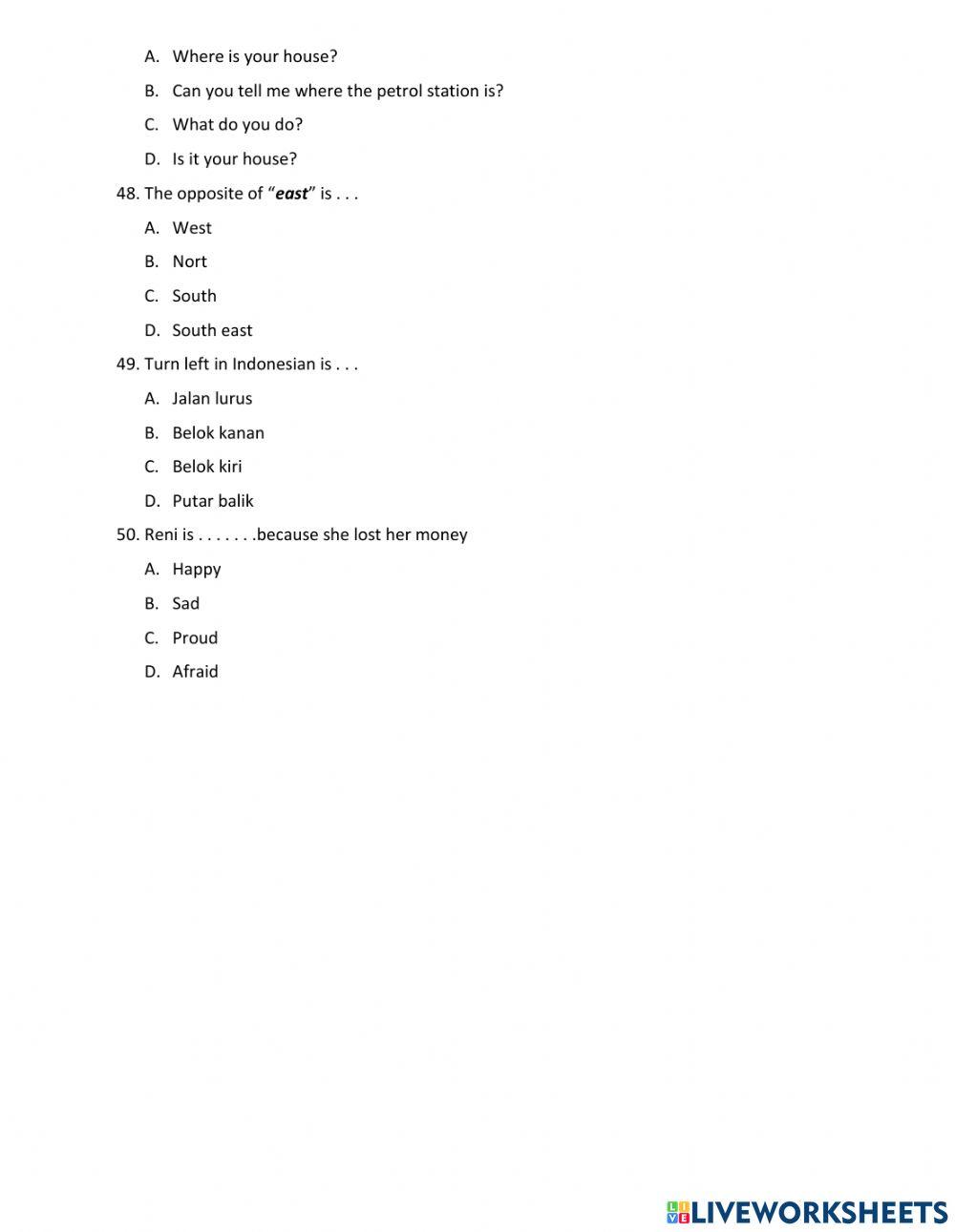 Pat big kelas 6 april 2023