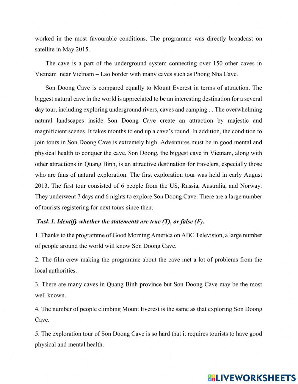 Practice test - UNIT 8 - TEST 1