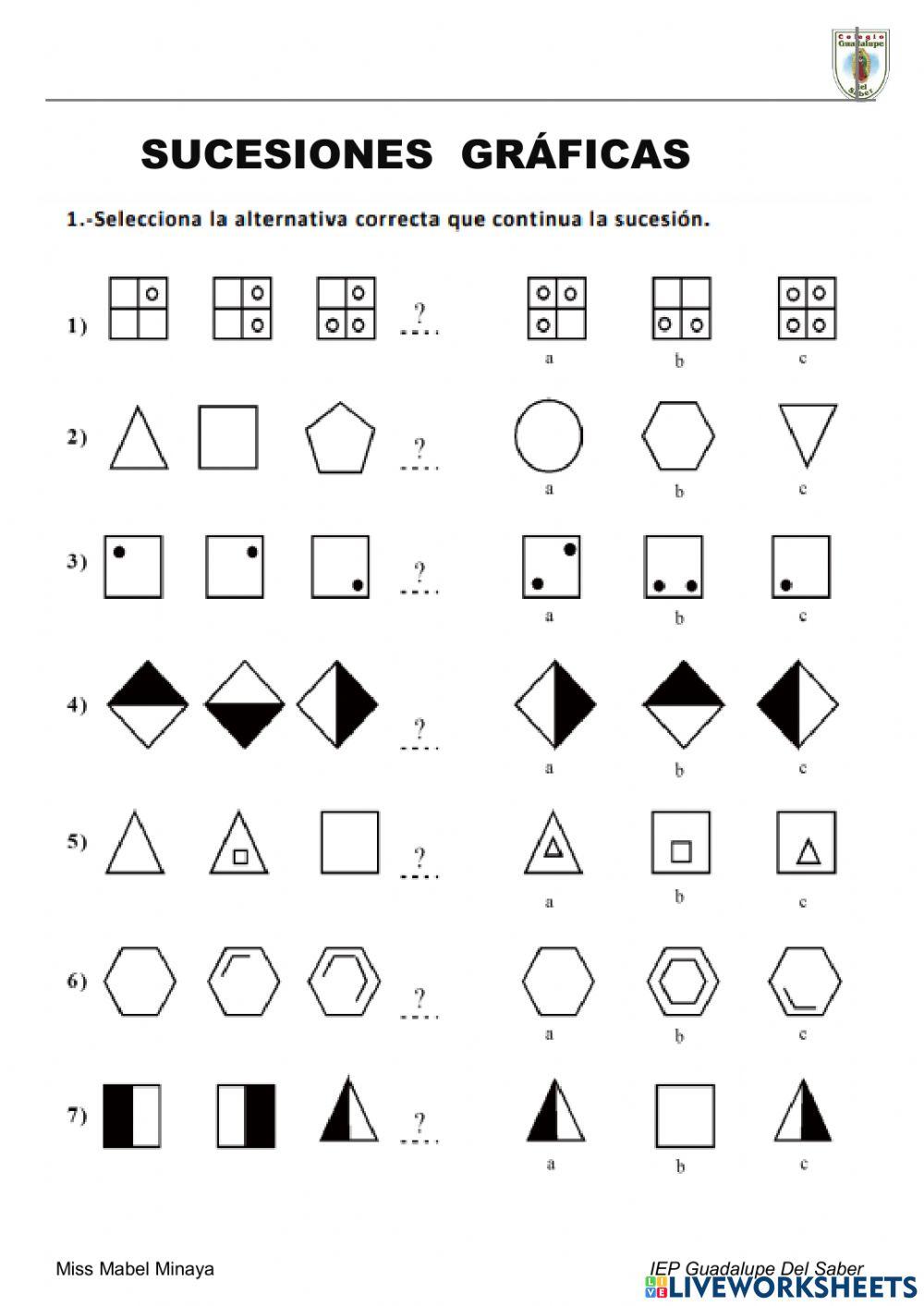 Ssucesiones gráficas