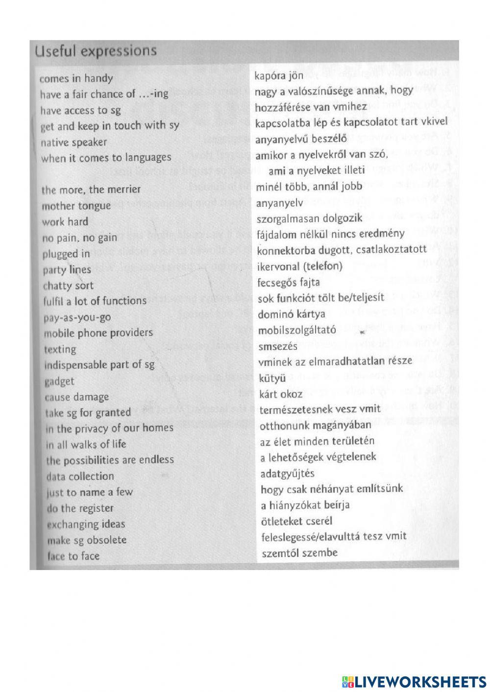 Computers and the internet