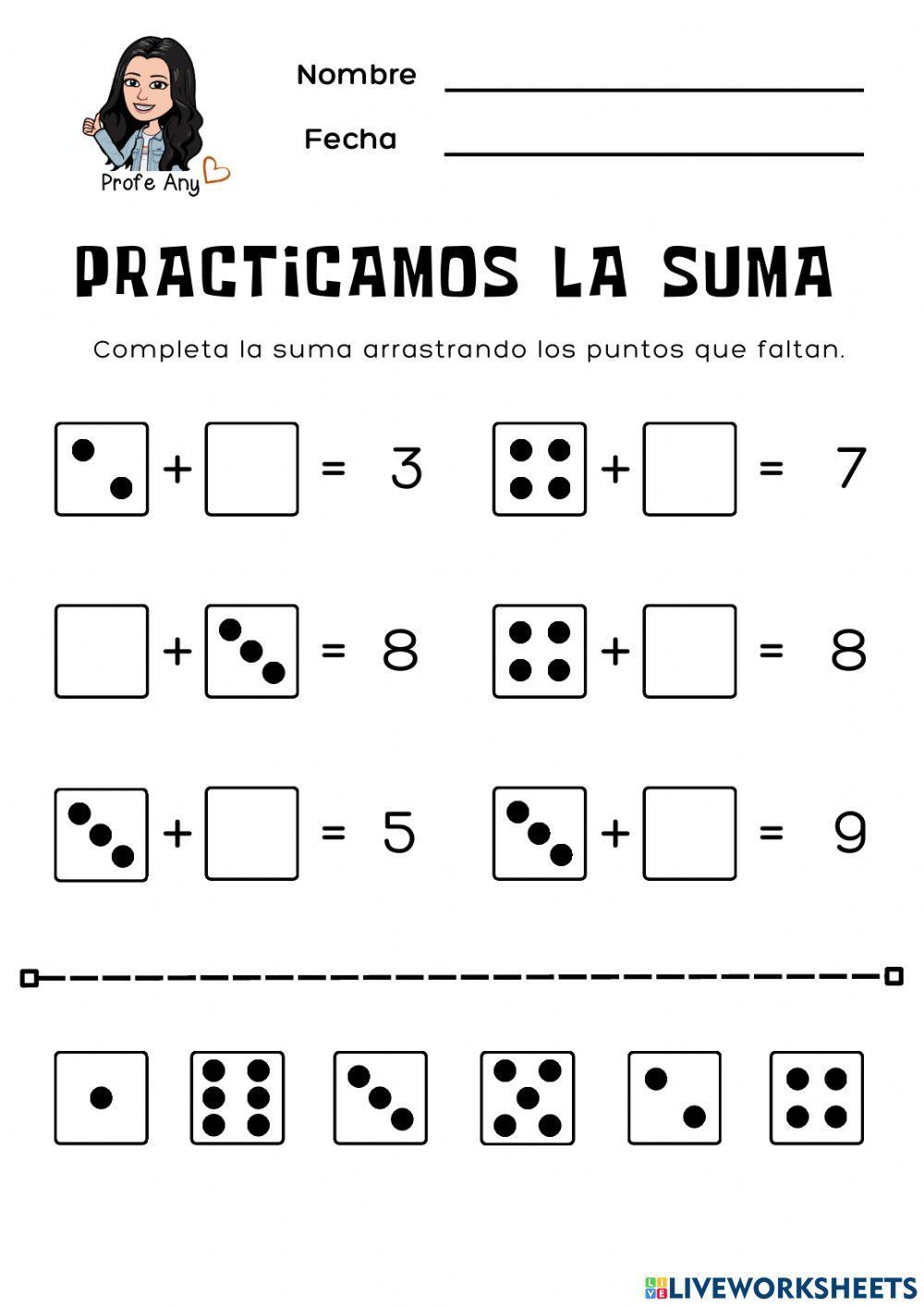Sumas 1º