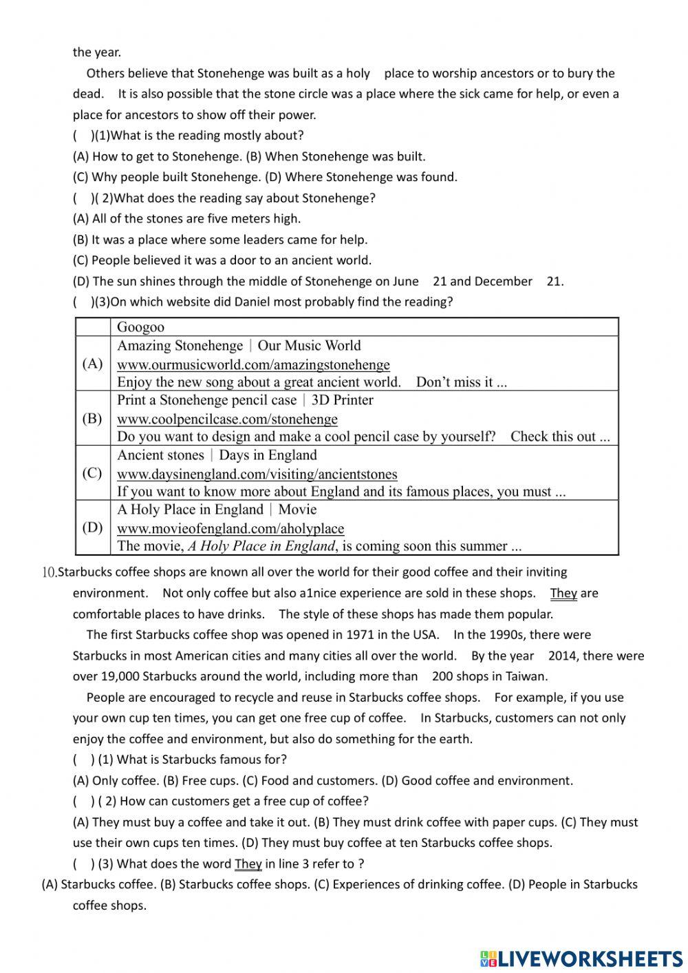 Reading Exercises for Beginners-2