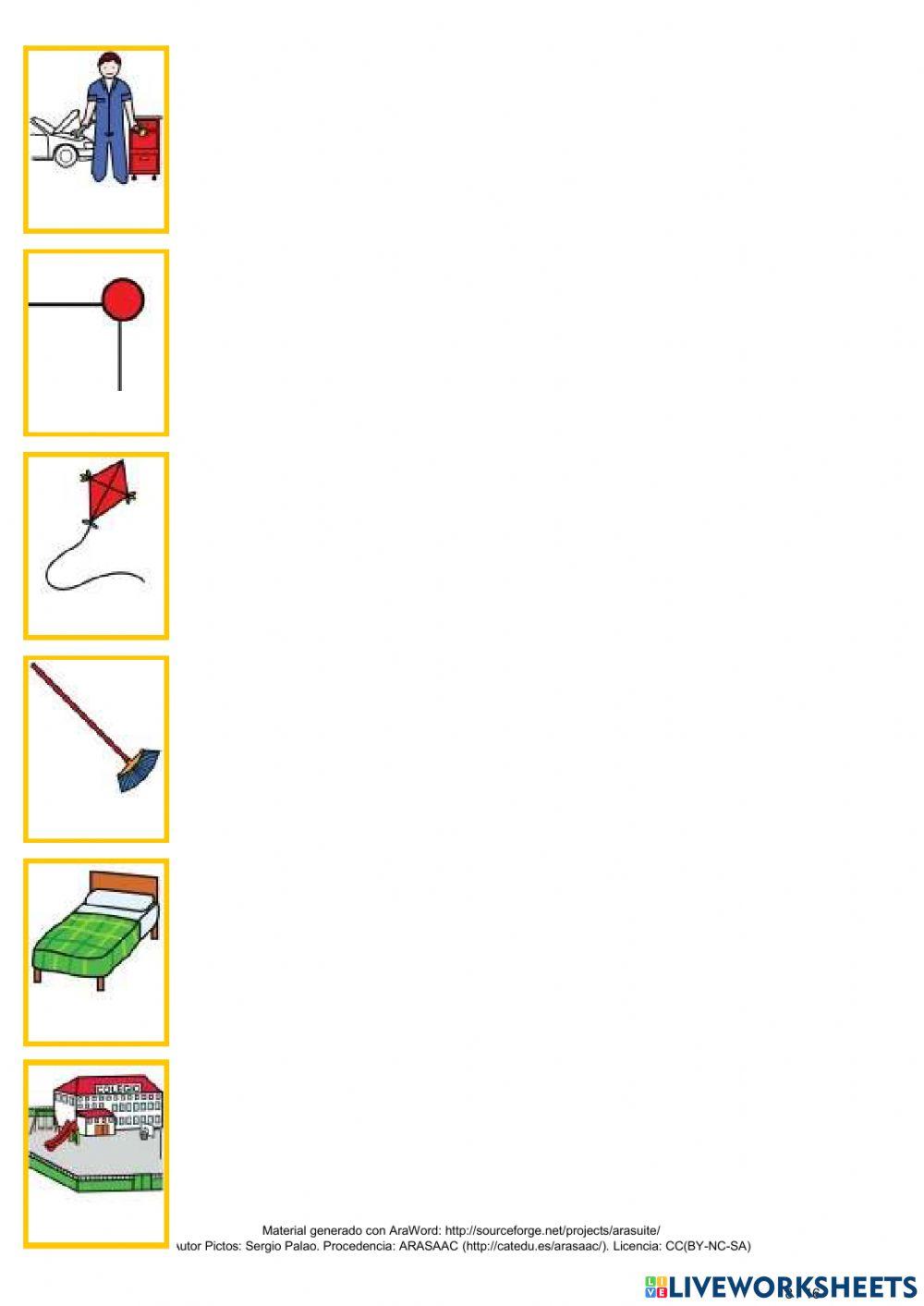 Palabras ca,co,cu, que, qui