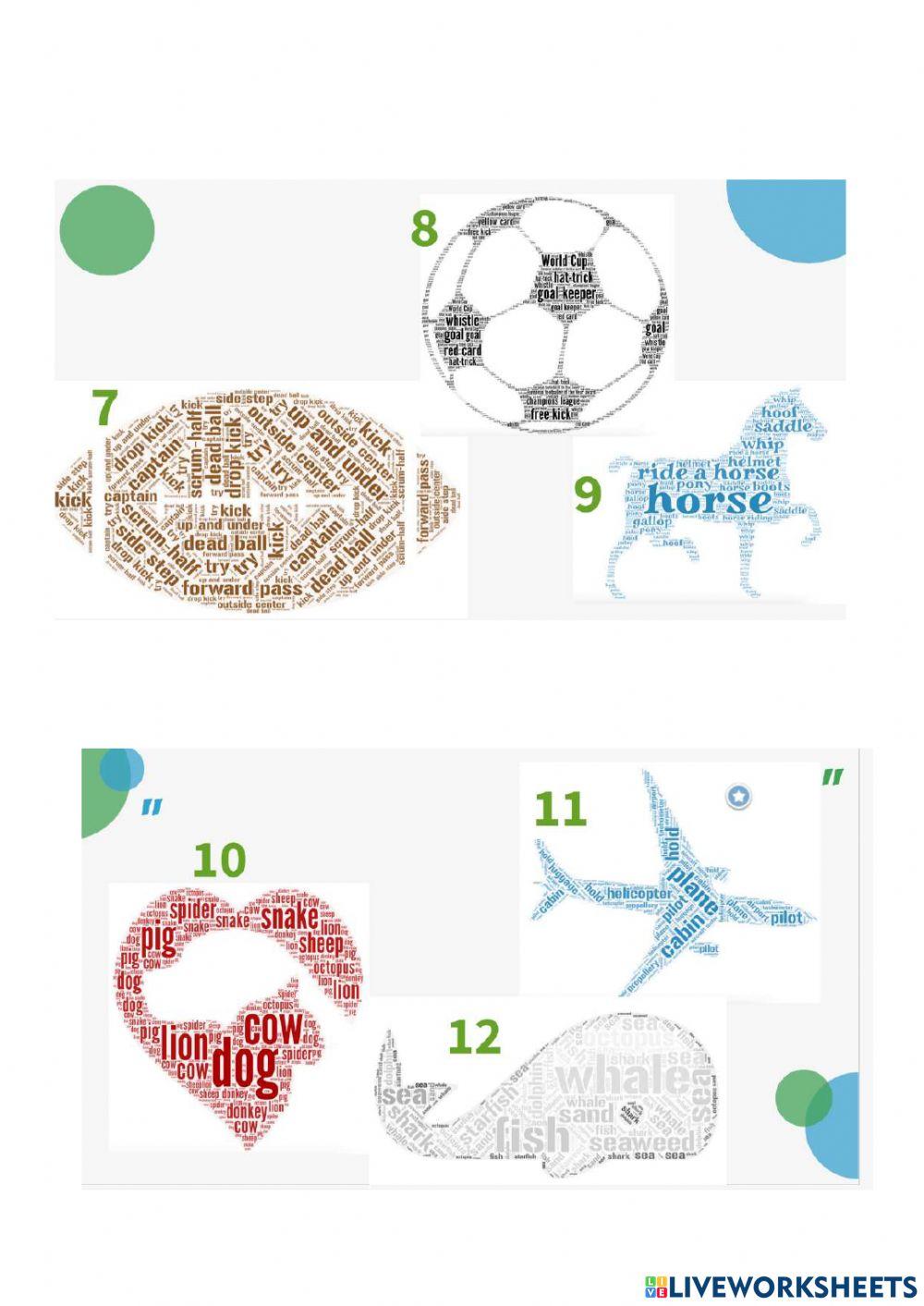 Word clouds competition