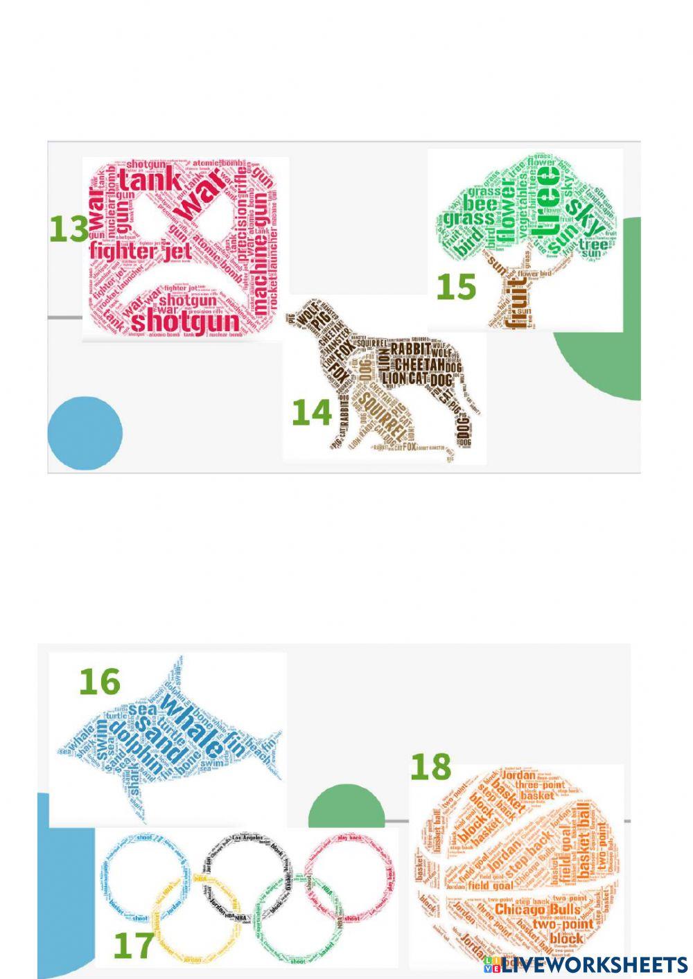 Word clouds competition