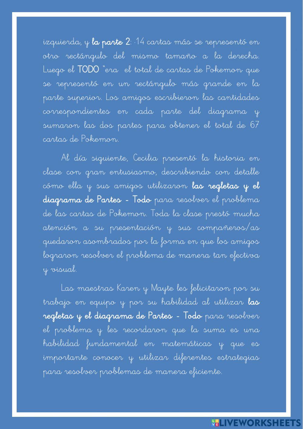 Cuento: los supermatemáticos