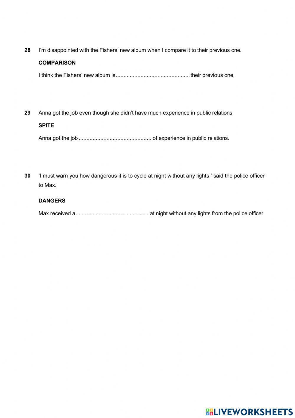 Use of English + Reading C1 3rd term