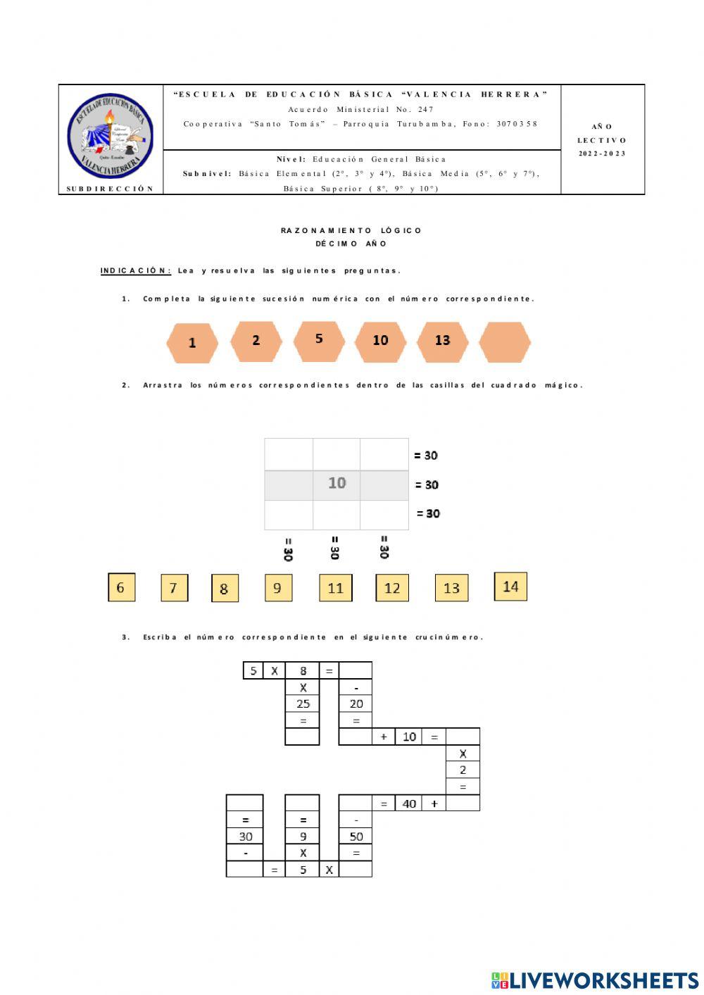 Razonamiento lógico