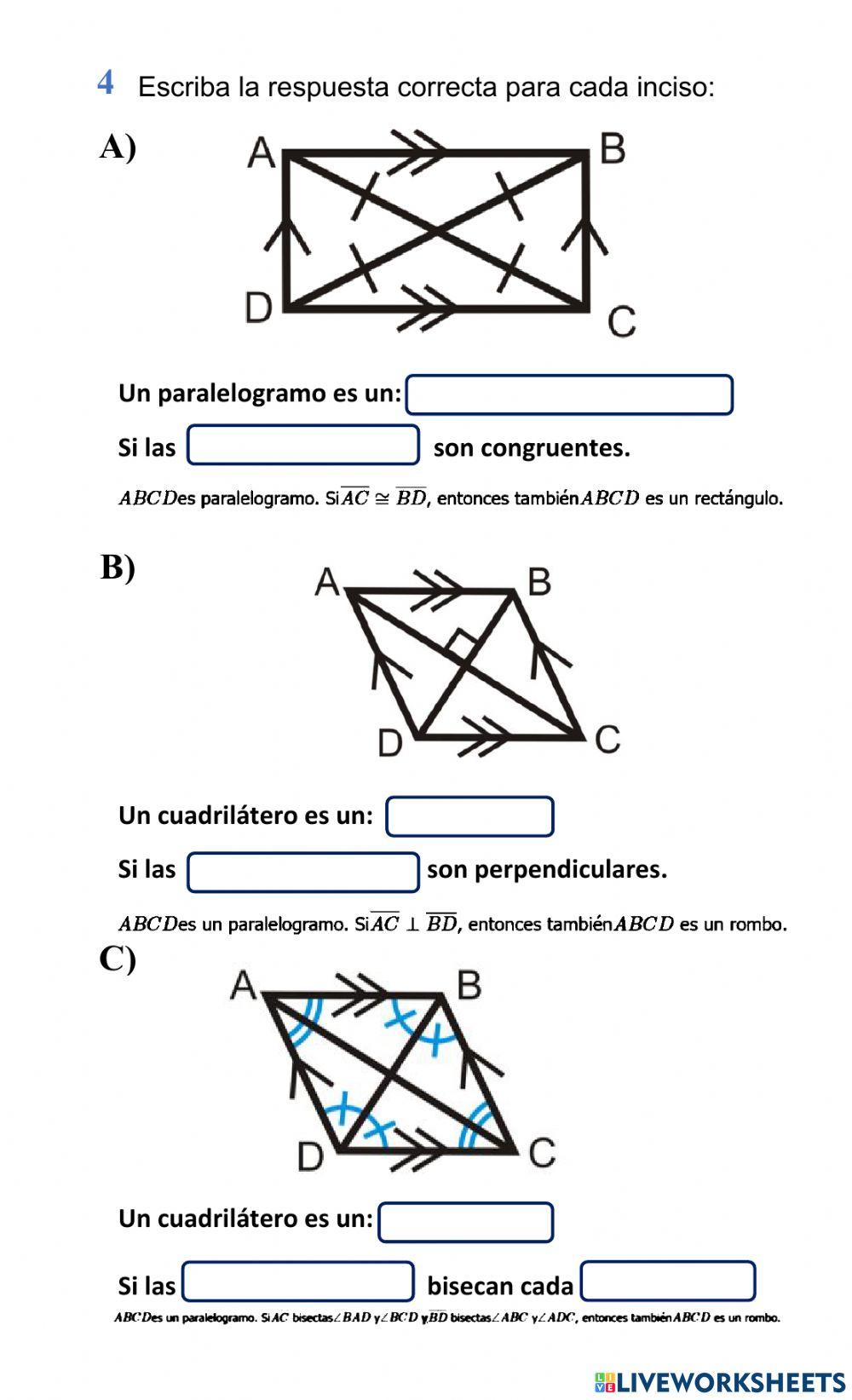 Criterios de congruencia en triángulos