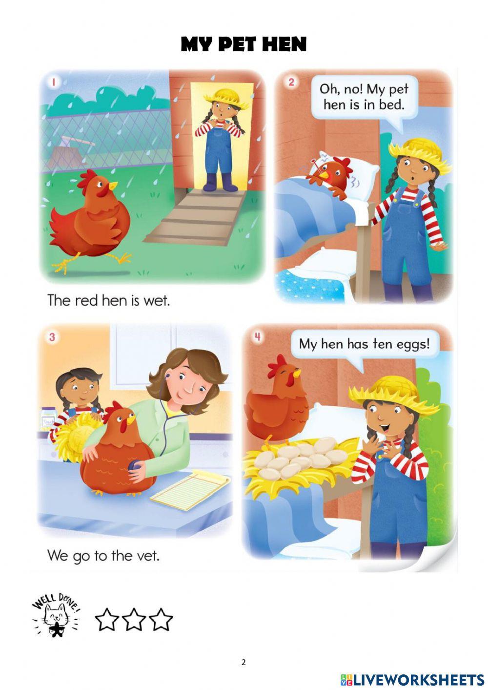 Practice reading phonics story 2