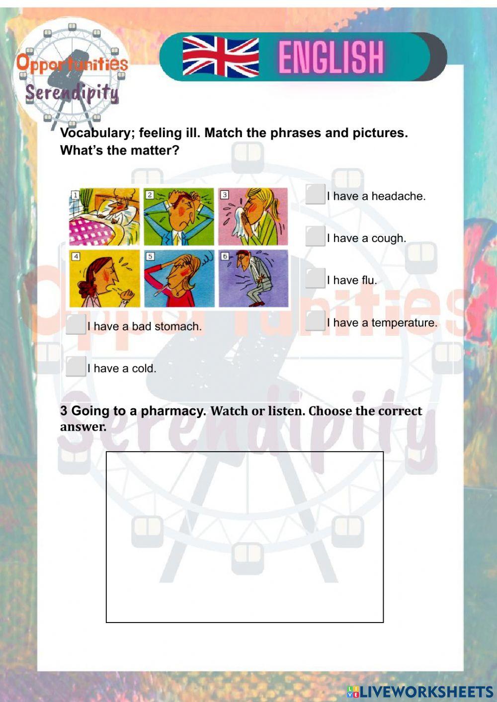 Social English- At the pharmacy