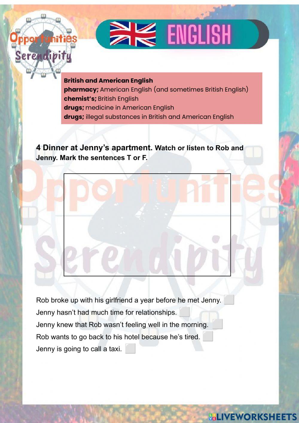 Social English- At the pharmacy