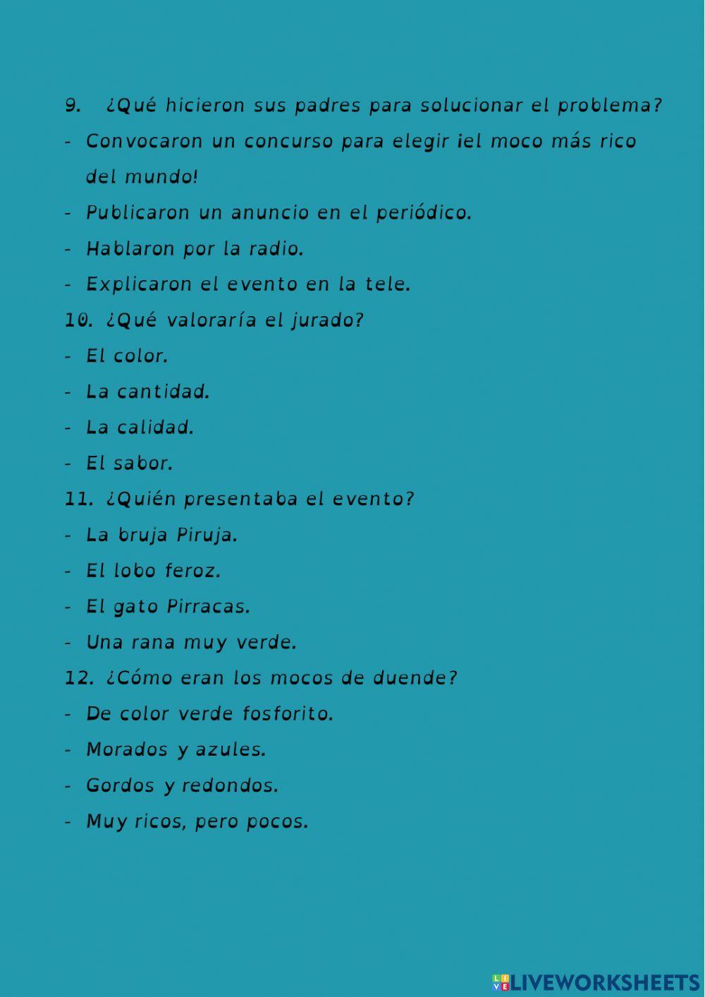 El moco más rico del mundo