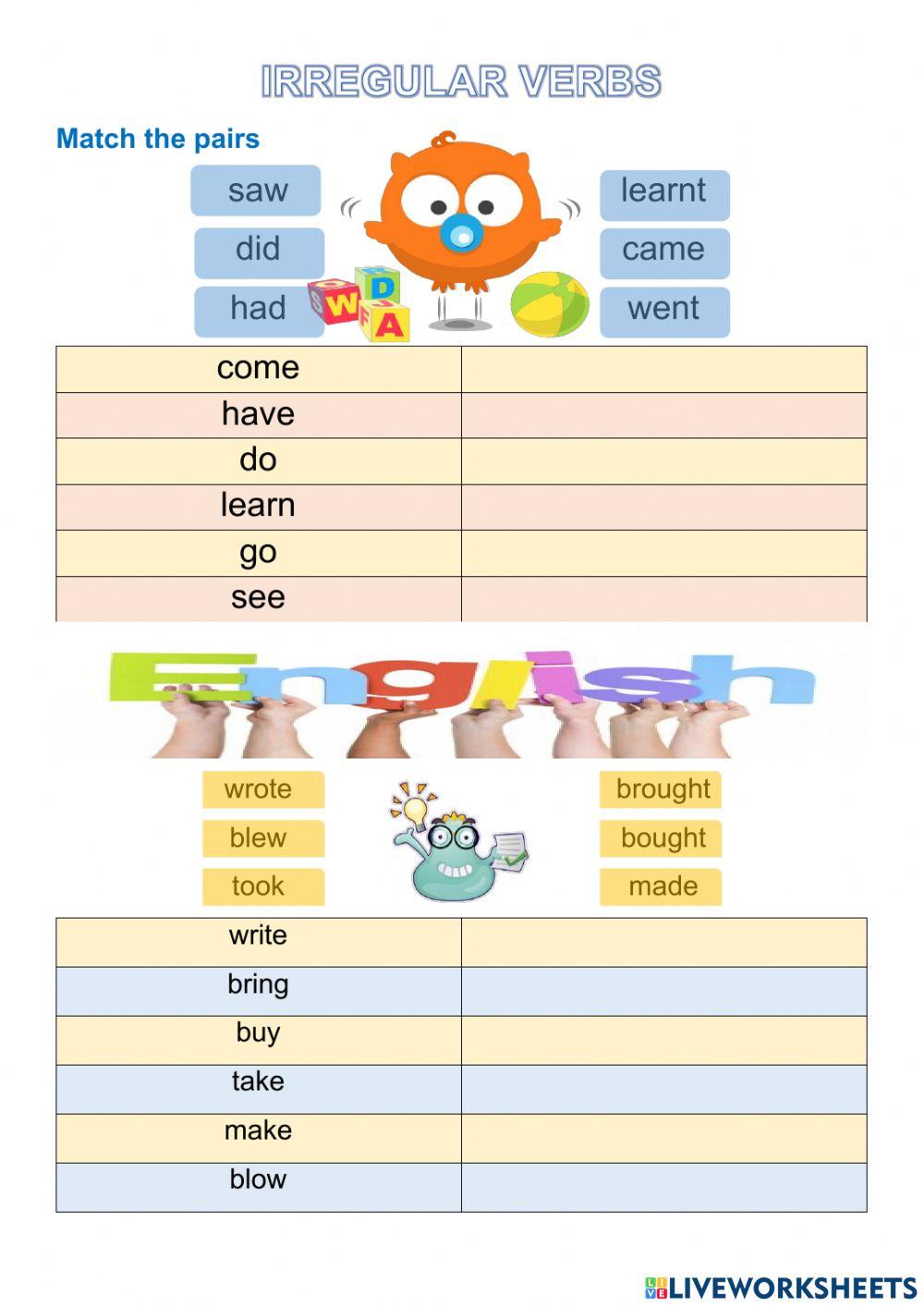 Irregular Verbs
